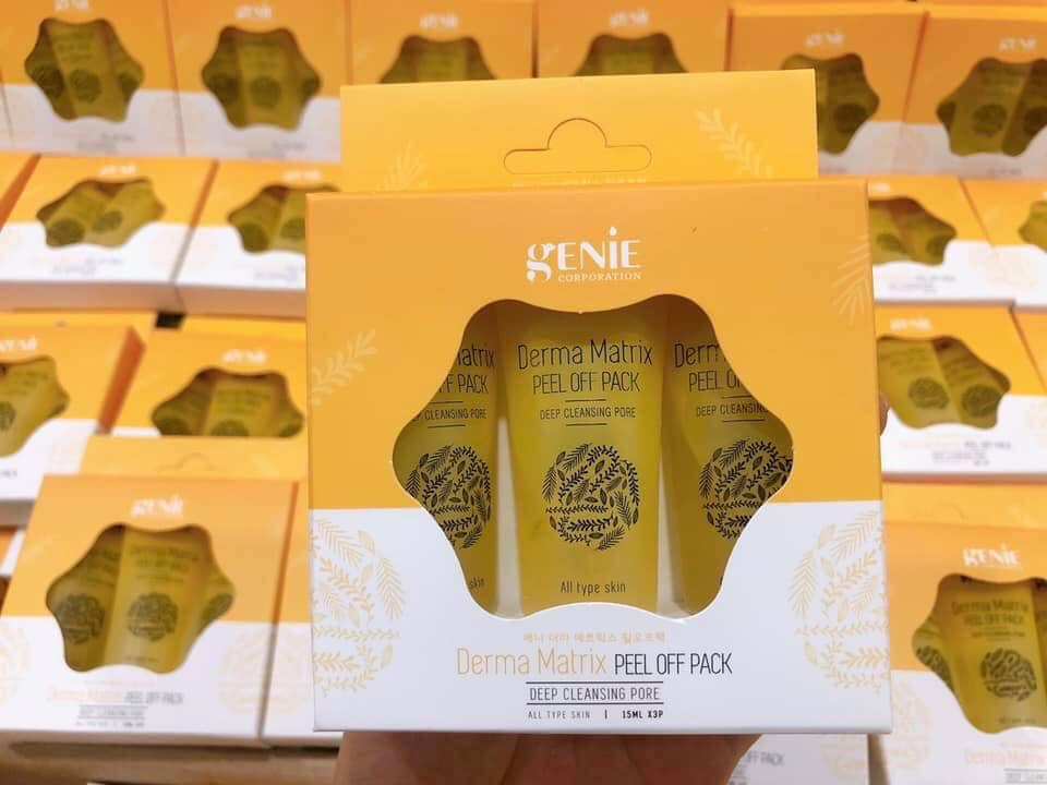 Mặt Nạ Genie Derma Matrix Peel Off Pack - Làm sạch da, chống lão hóa