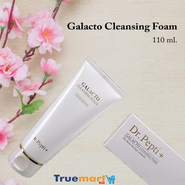 Sữa Rửa Mặt Dr.Pepti+ Galacto Cleansing Foam