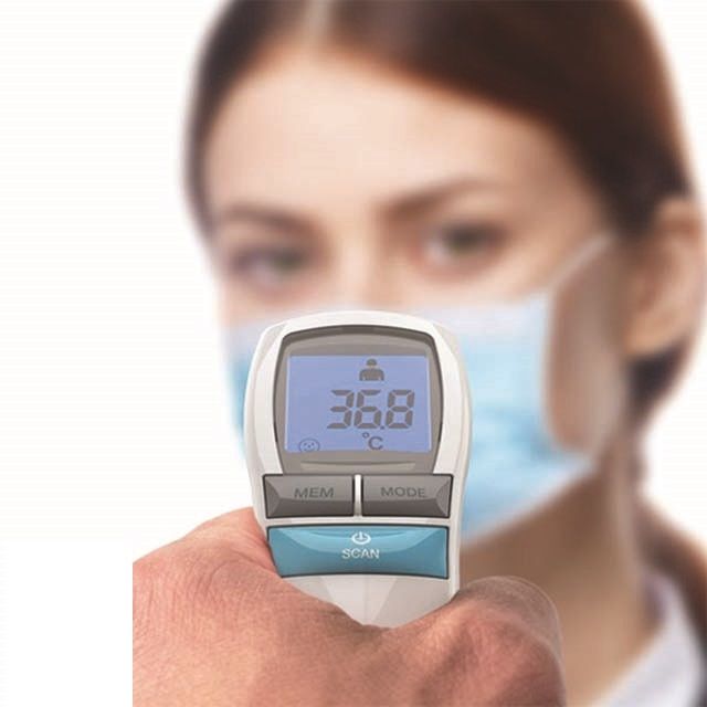 Nhiệt kế hồng ngoại không tiếp xúc HoMedics TIE-210 - Chứng nhận FDA Hoa Kỳ