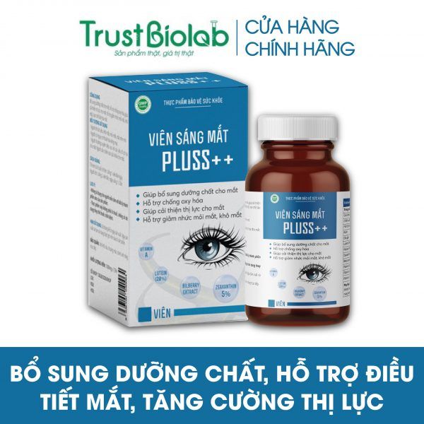 VIÊN SÁNG MẮT BIOLAB PLUSS++ – BỔ SUNG DƯỠNG CHẤT, HỖ TRỢ ĐIỀU TIẾT MẮT, TĂNG CƯỜNG THỊ LỰC