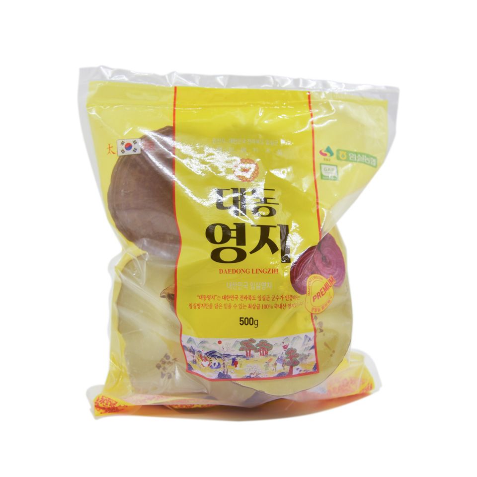 Nấm Linh Chi Nguyên Tai Daedong Hàn Quốc Túi 500gram