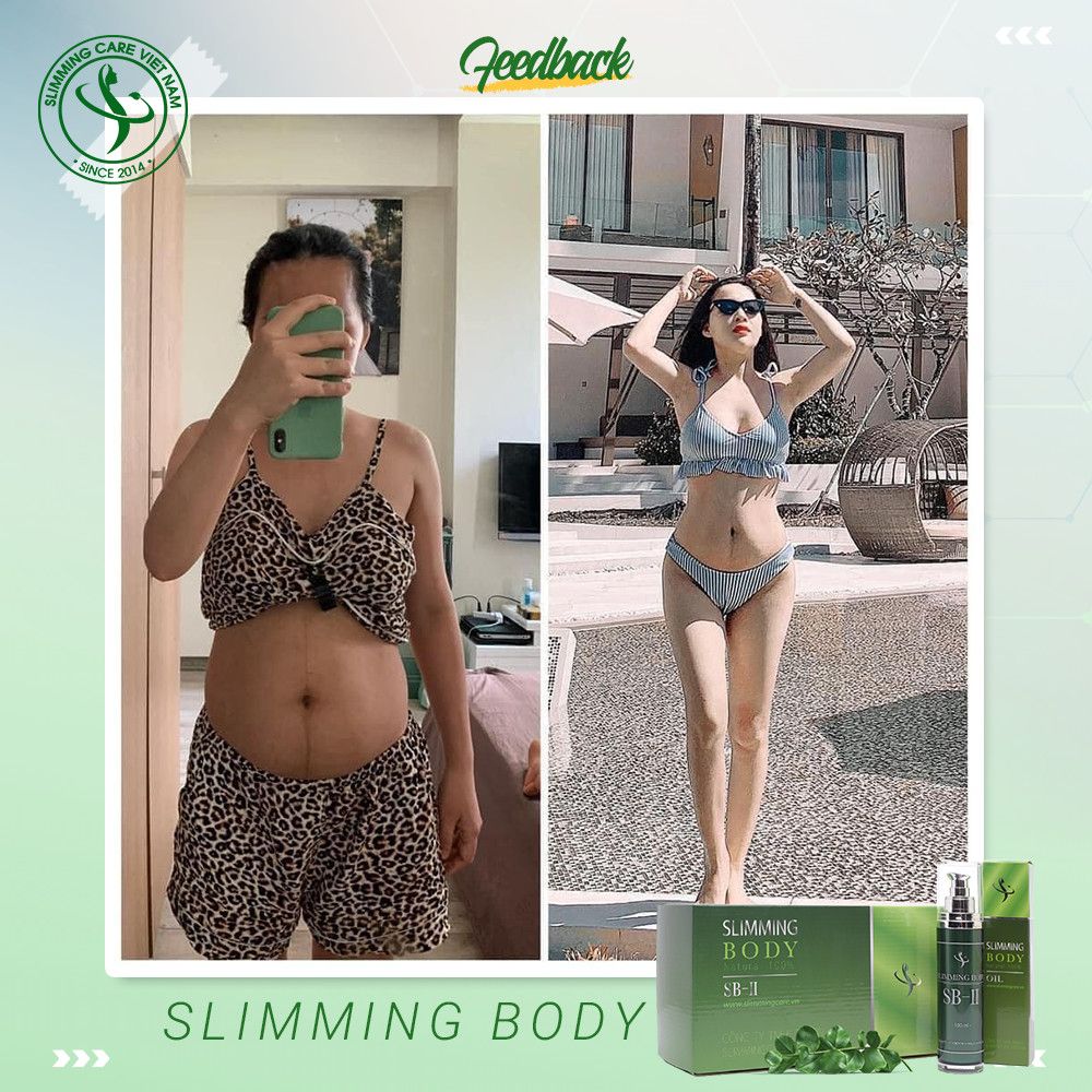 Combo Đốt Mỡ - Săn Da - Trị Rạn Slimming Body  2 + Slimming Day Collagen ( Phiên bản cải tiến)