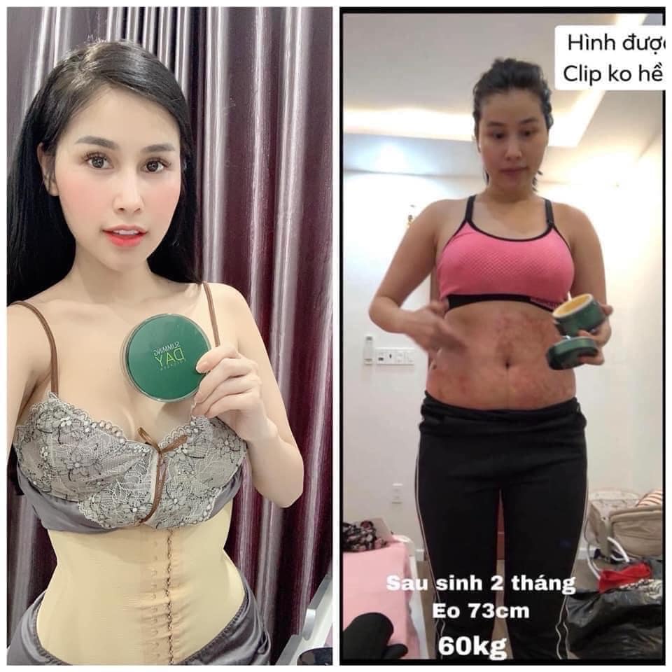 Combo Đốt Mỡ - Săn Da - Trị Rạn Slimming Body  2 + Slimming Day Collagen ( Phiên bản cải tiến)