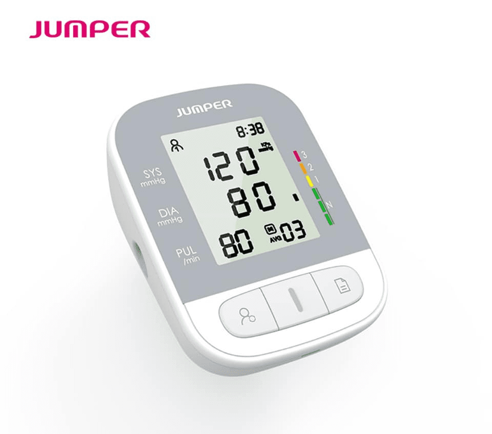 Máy Đo Huyết Áp Bắp Tay Jumper JPD-HA210 (FDA Hoa Kỳ + Xuất USA)