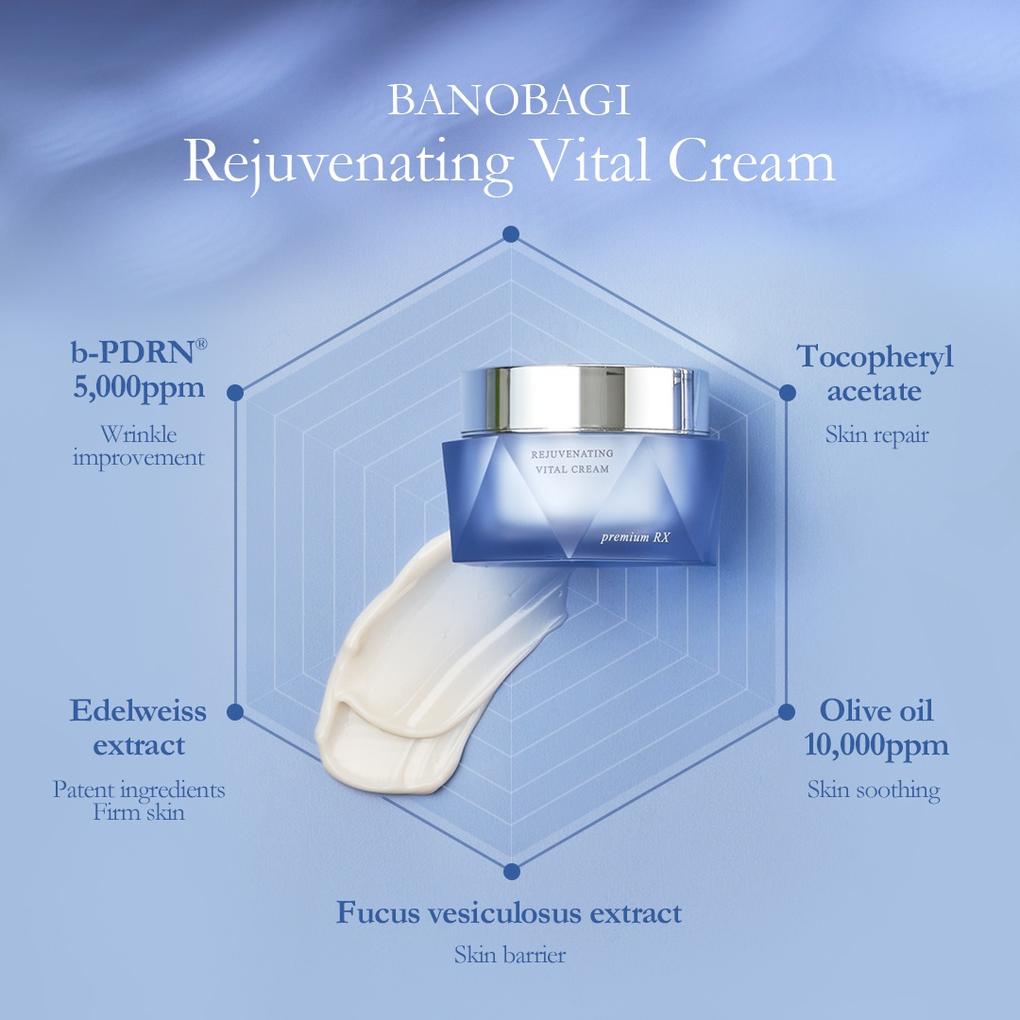 Kem Dưỡng Tái Tạo Trẻ hóa Da Banobagi Rejuvenating Vital Cream