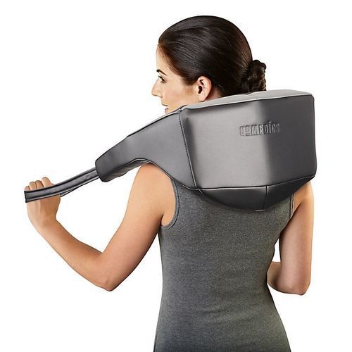 Máy massage cổ vai gáy công nghệ 3D kèm pin sạc Homedics NMS-730