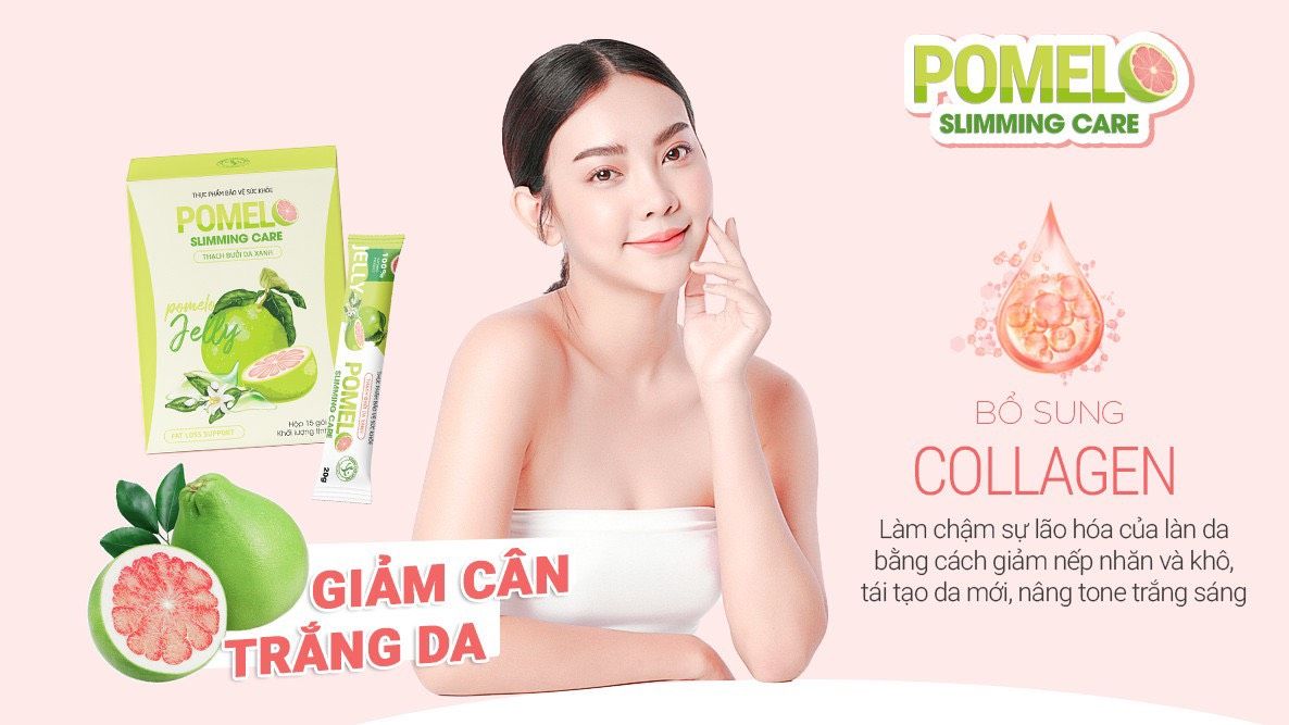 Thạch Bưởi Da Xanh Pomelo Slimming Care ( Giảm cân an toàn )