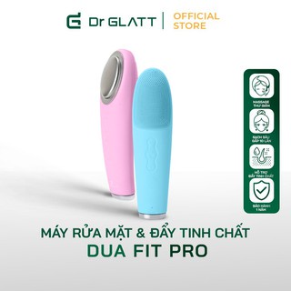 Máy rửa mặt và đẩy tinh chất Dua Fit Pro, 4 trong 1, hàng chính hãng Dr Glatt, thương hiệu Đức