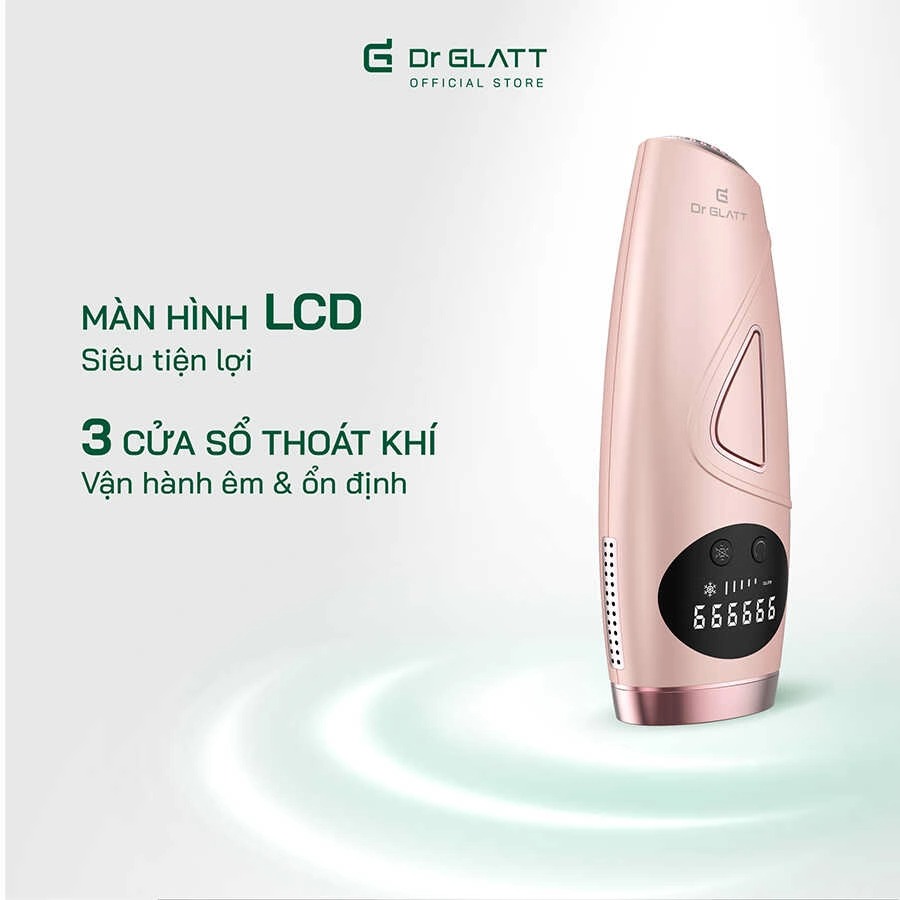 Máy triệt lông thế hệ mới IPL 2.0, hàng chính hãng Dr Glatt, thương hiệu Đức