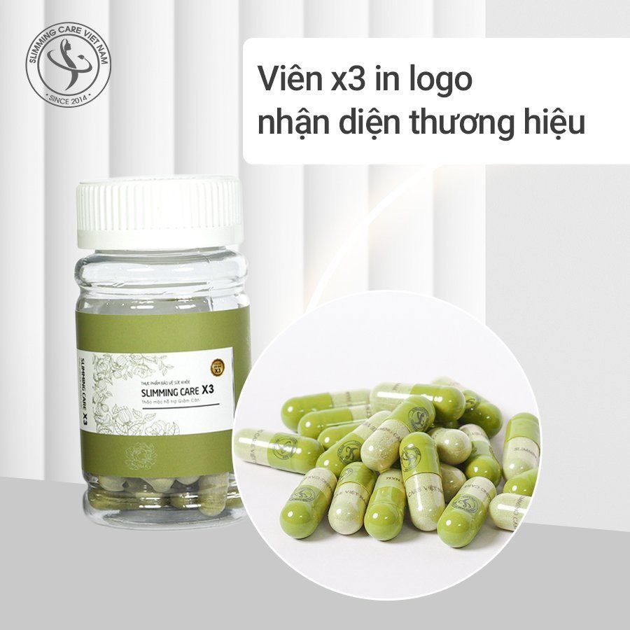 Viên giảm cân Slimming care X3 - Giảm cân cấp tốc an toàn số 1