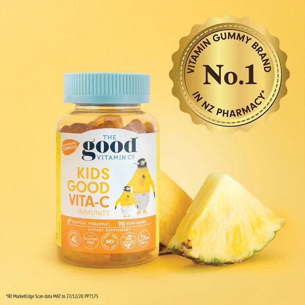 Kẹo dẻo Gummy  Vitamin Kids Good Vita-C - Kẽm | Tăng cường hệ miễn dịch