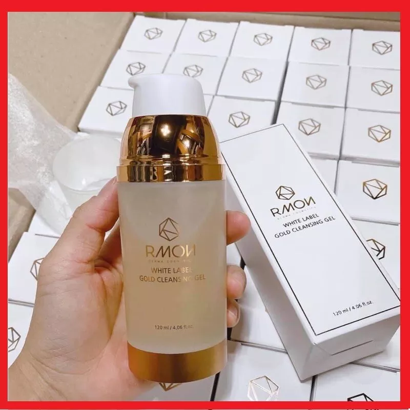 Sữa Rửa Mặt Thảo Mộc Rmon White Label Gold Cleansing Gel Hàn Quốc