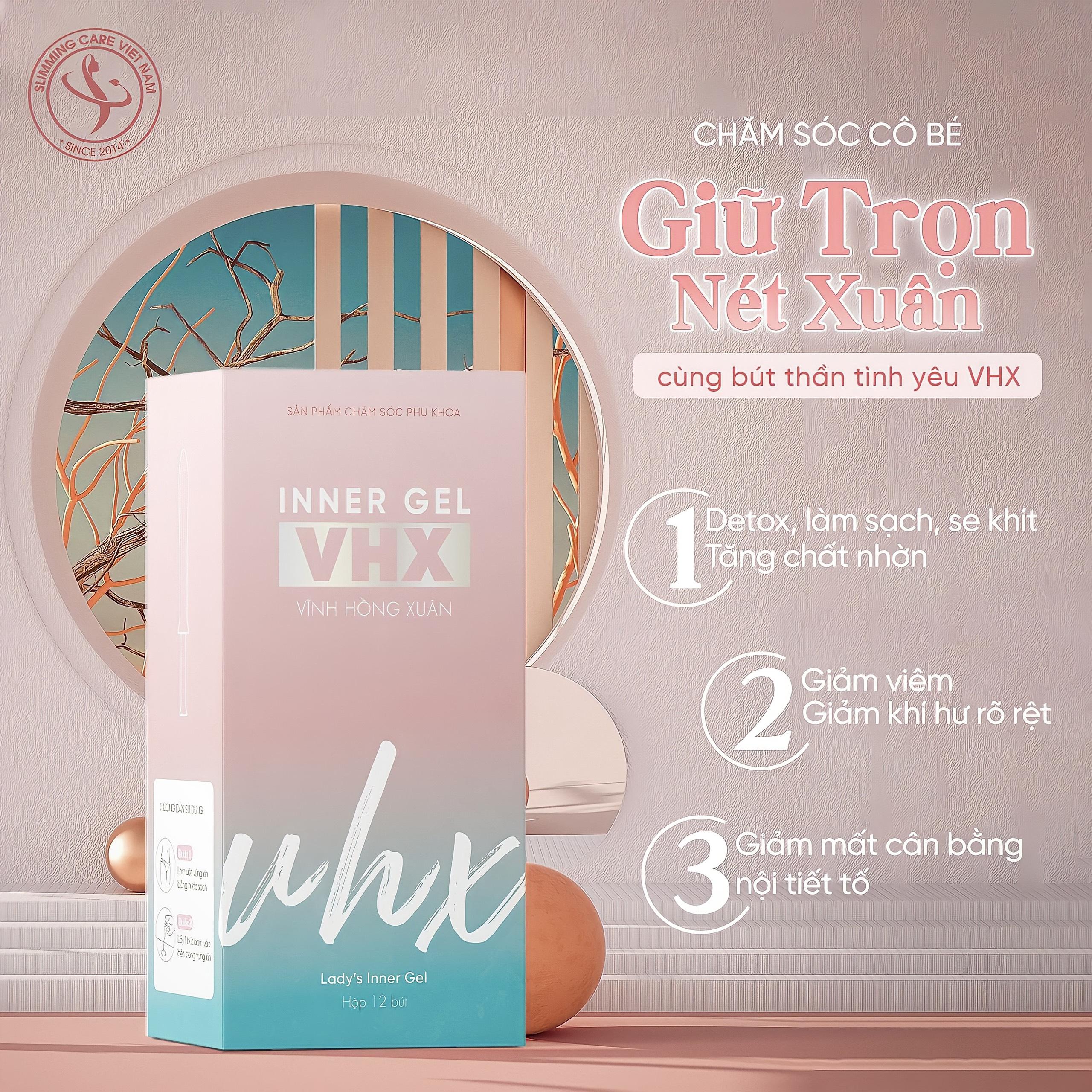 Sản phẩm chăm sóc phụ khoa Bút yêu Inner Gel VHX Vĩnh Hồng Xuân (Bản cải tiến)