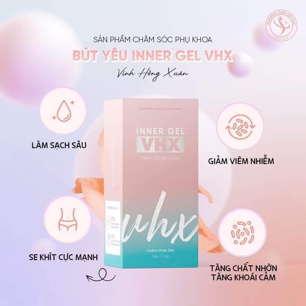 Sản phẩm chăm sóc phụ khoa Bút yêu Inner Gel VHX Vĩnh Hồng Xuân (Bản cải tiến)