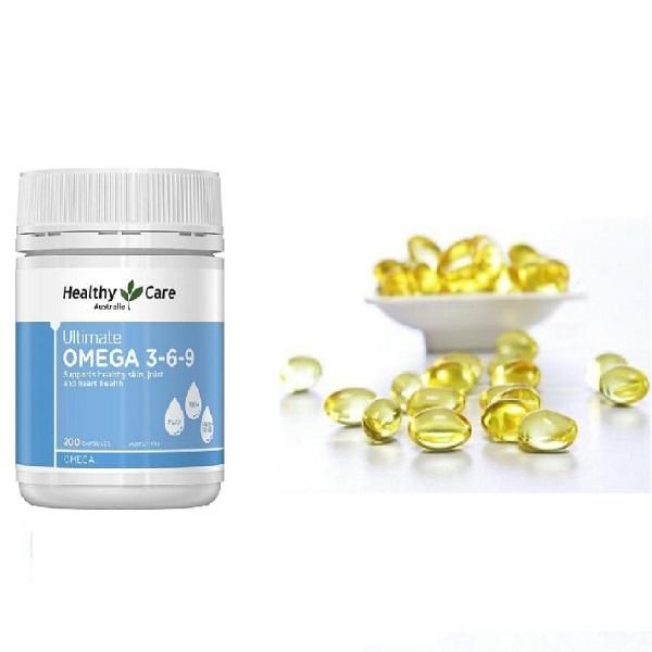 Viên dầu cá Omega 3-6-9 Healthy Care Ultimate 200 viên