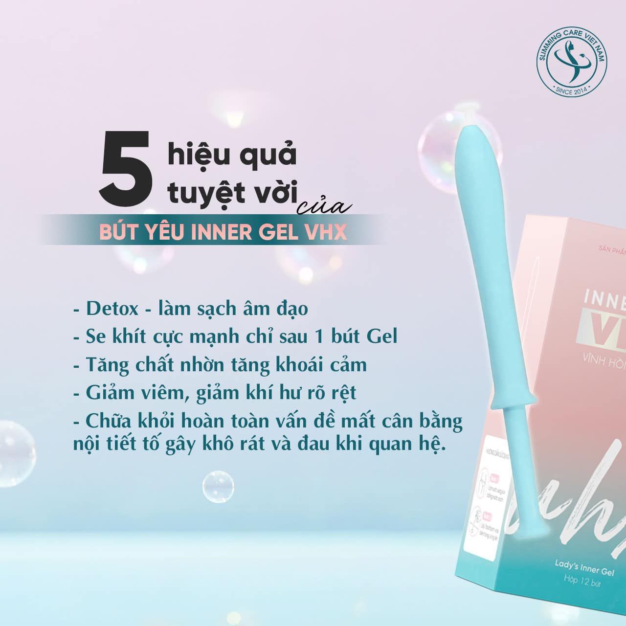 BÚT YÊU PHỤ KHOA VĨNH HỒNG XUÂN MINI 2 QUE