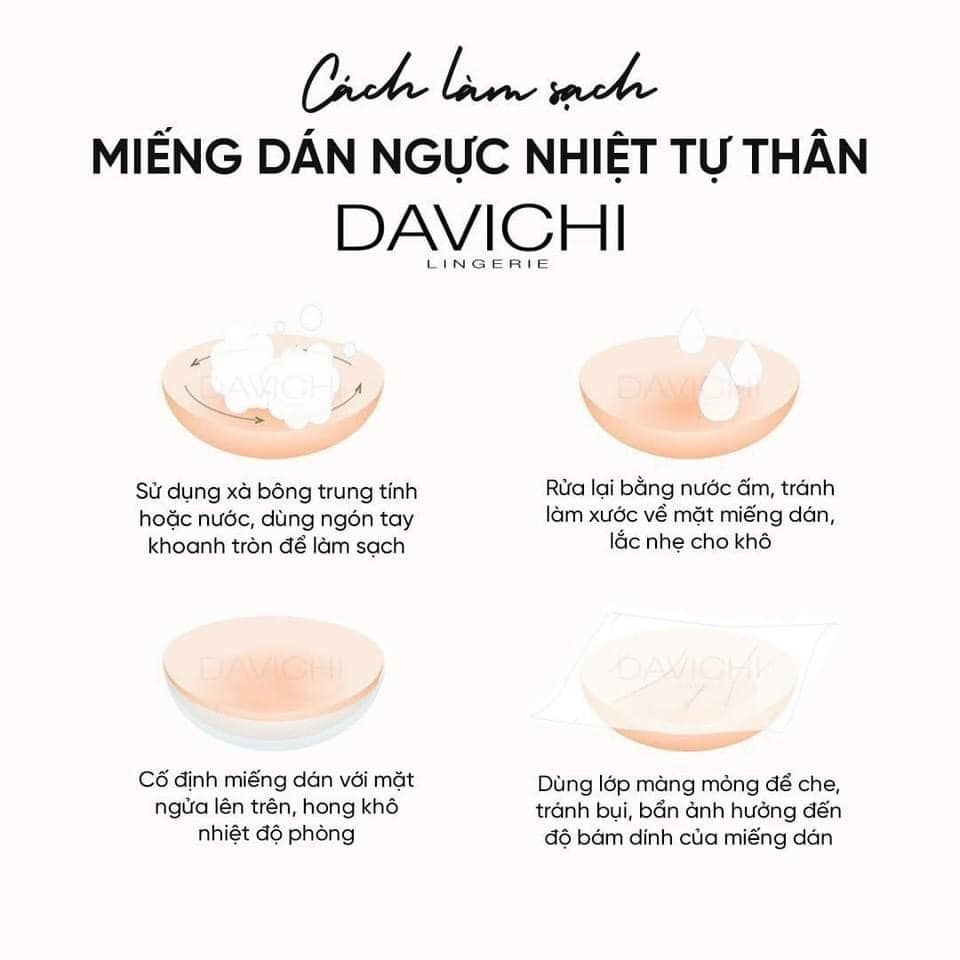 Miếng dán ngực sinh nhiệt tự thân Davichi