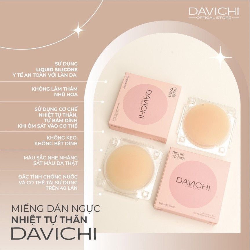 Miếng dán ngực sinh nhiệt tự thân Davichi