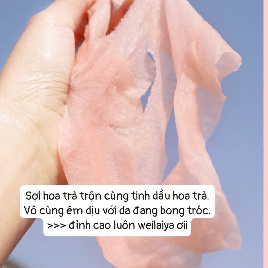 Combo 2 hộp Mặt nạ trắng da hồng vạn cánh Weilaiya - Làm trắng và phục hồi tổn thương da