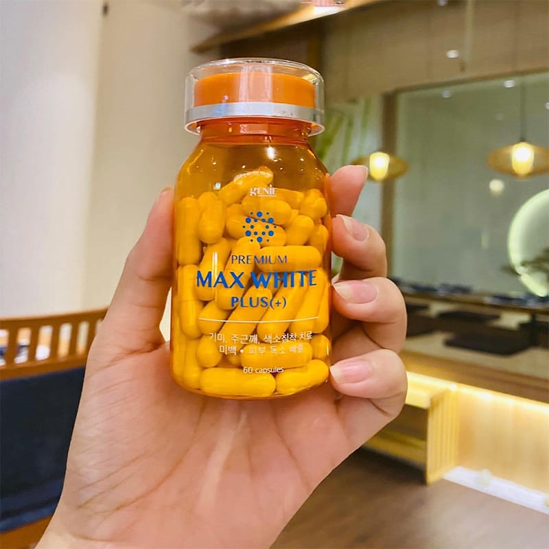 Viên Uống Trắng Da Genie Premium Max White Plus+