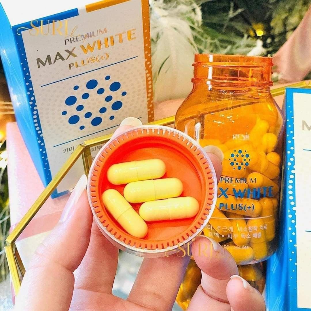 Viên Uống Trắng Da Genie Premium Max White Plus+