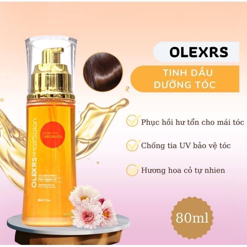 Tinh dầu dưỡng tóc OLEXRS+HAIRSALON Collagen Complex Hair Repair Oil 80ml