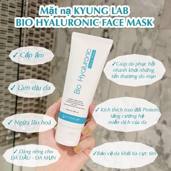 Mặt Nạ B9 Kyung Lab Bio Hyaluronic Face Mask Của Hàn Quốc 100ml