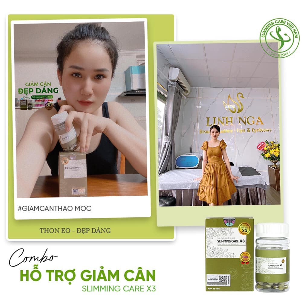 Viên giảm cân Slimming care X3 - Dành cho cơ địa khó giảm, chai lỳ ( Hộp 15 viên) số 2