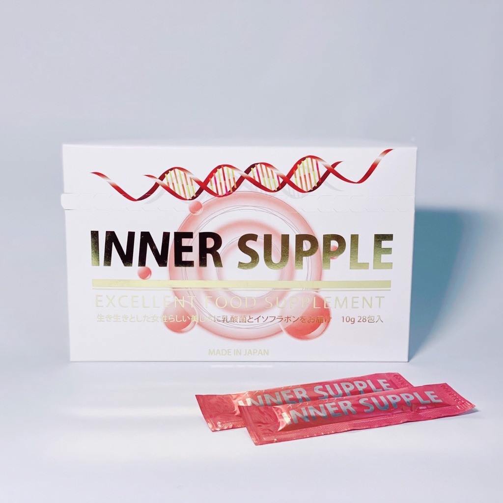 Nước uống cân bằng nội tiết tố nữ Inner Supple Hộp 28 gói