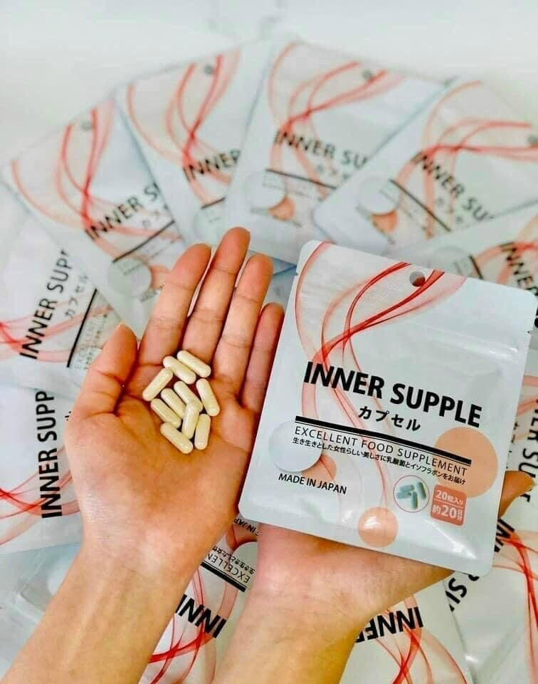 Viên uống cân bằng nội tiết tố nữ Inner Supple Gói 20 viên