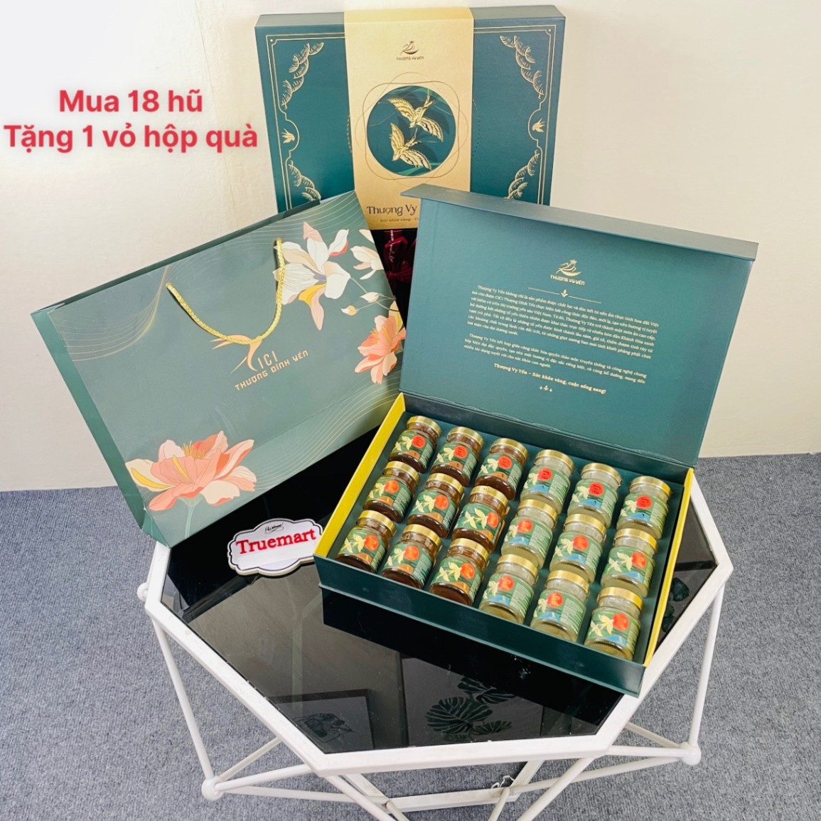 Tổ Yến Chưng Sẵn CICI Thượng Đỉnh Yến - Thượng vy yến biển - Sét Care 18 hũ