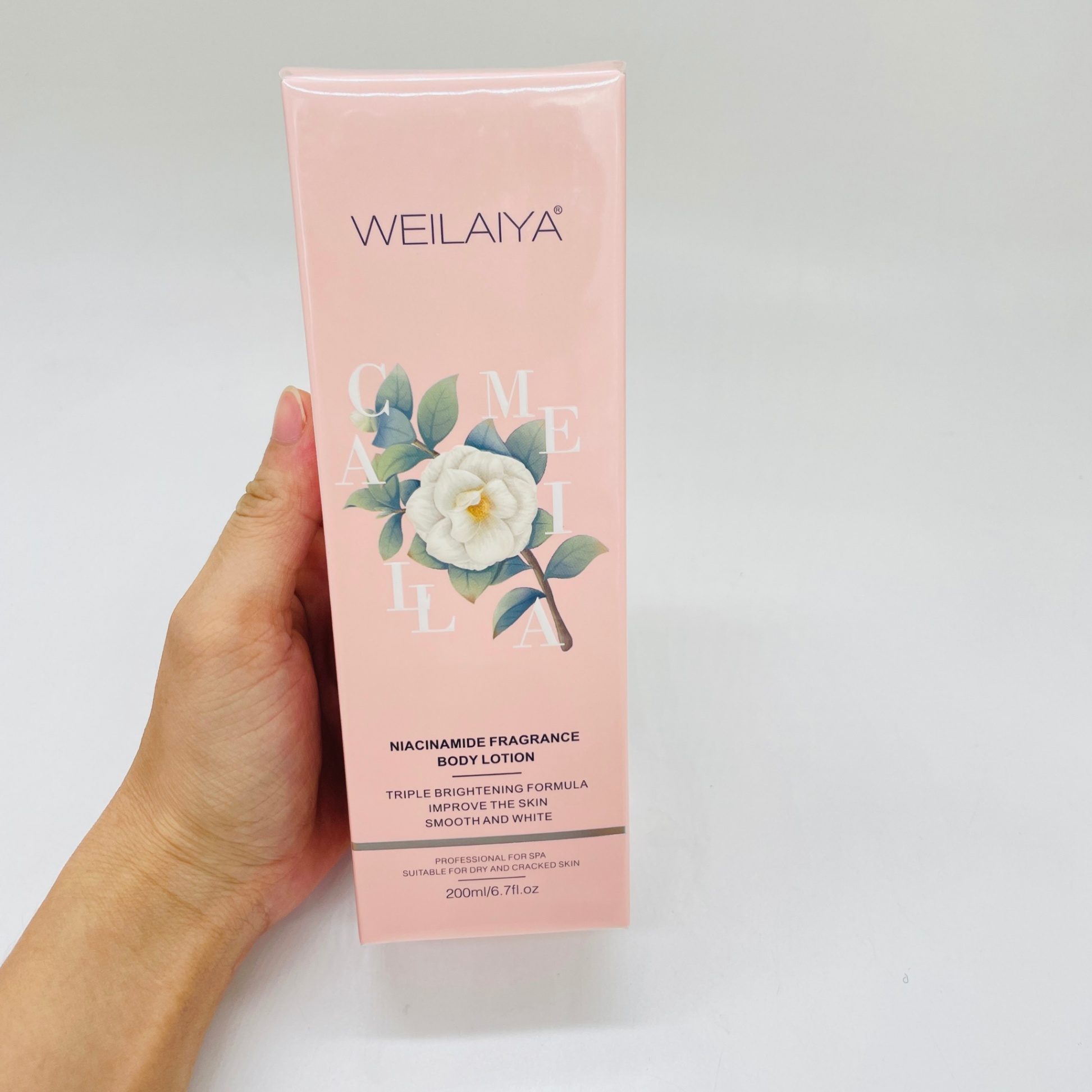 Serum Dưỡng Thể Trắng Da Hoa Trà Weilaiya - 200ml