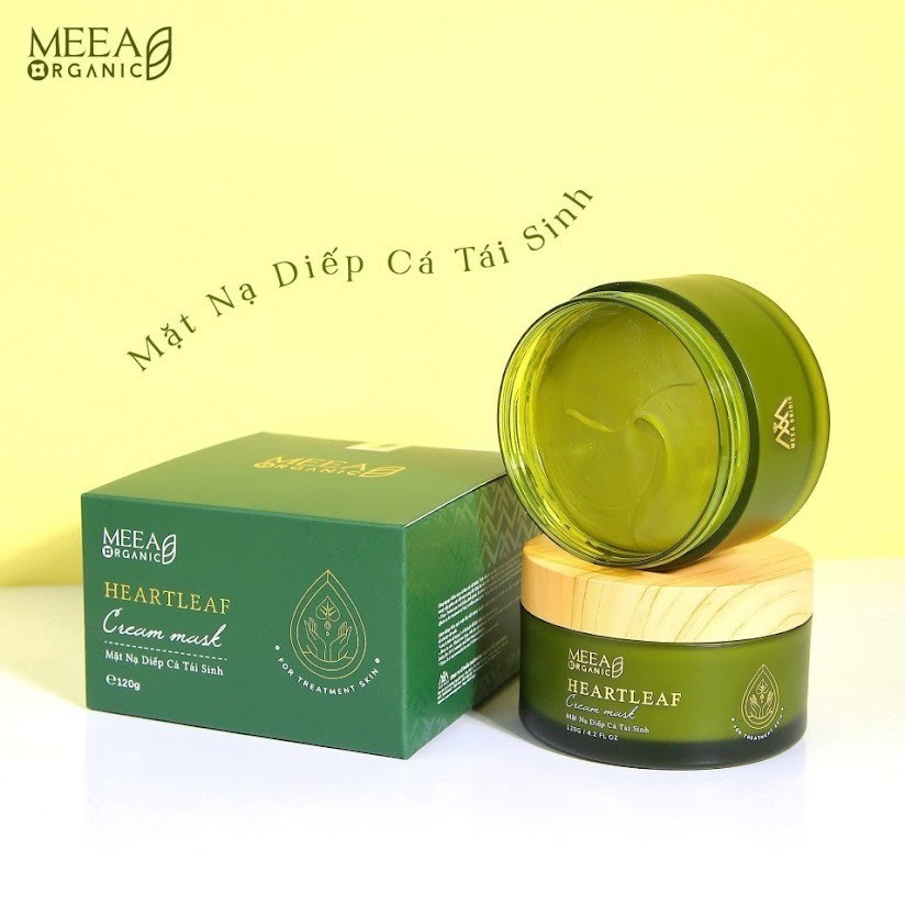 Mặt nạ diếp cá tái sinh da MEEA Organic 120g