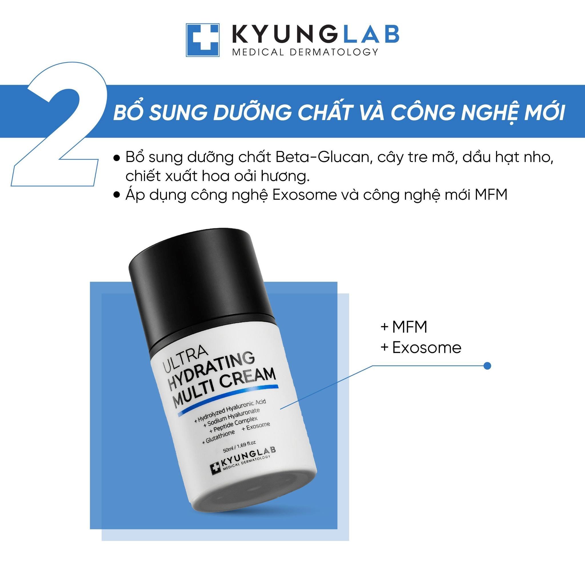 Kem Dưỡng ẩm Chống Lão Hóa Cho Da Kyung Lab Ultra Hydrating Cream 50ml - mẫu mới