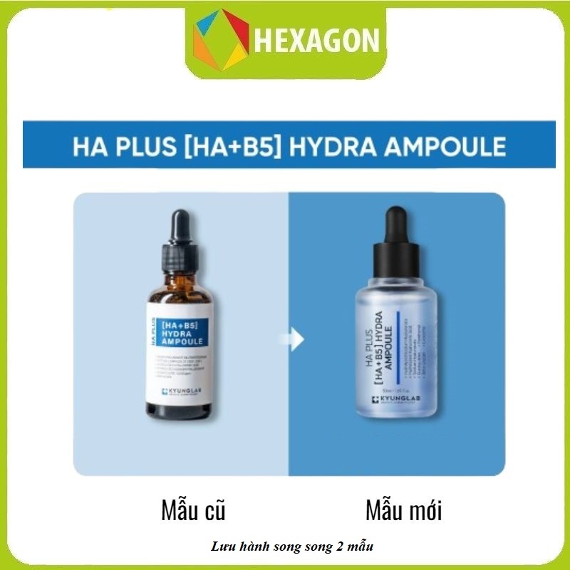 Serum Hỗ Trợ Căng Bóng Da Kyung Lab HAB5 Plus Hydra Ampoule - Mẫu mới