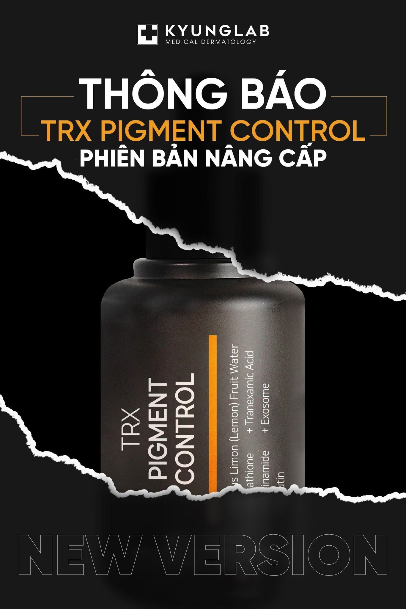 Tinh chất serum giảm nám, trắng da KYUNG LAB PURE TRX PIGMENT CONTROL 30ml chính hãng