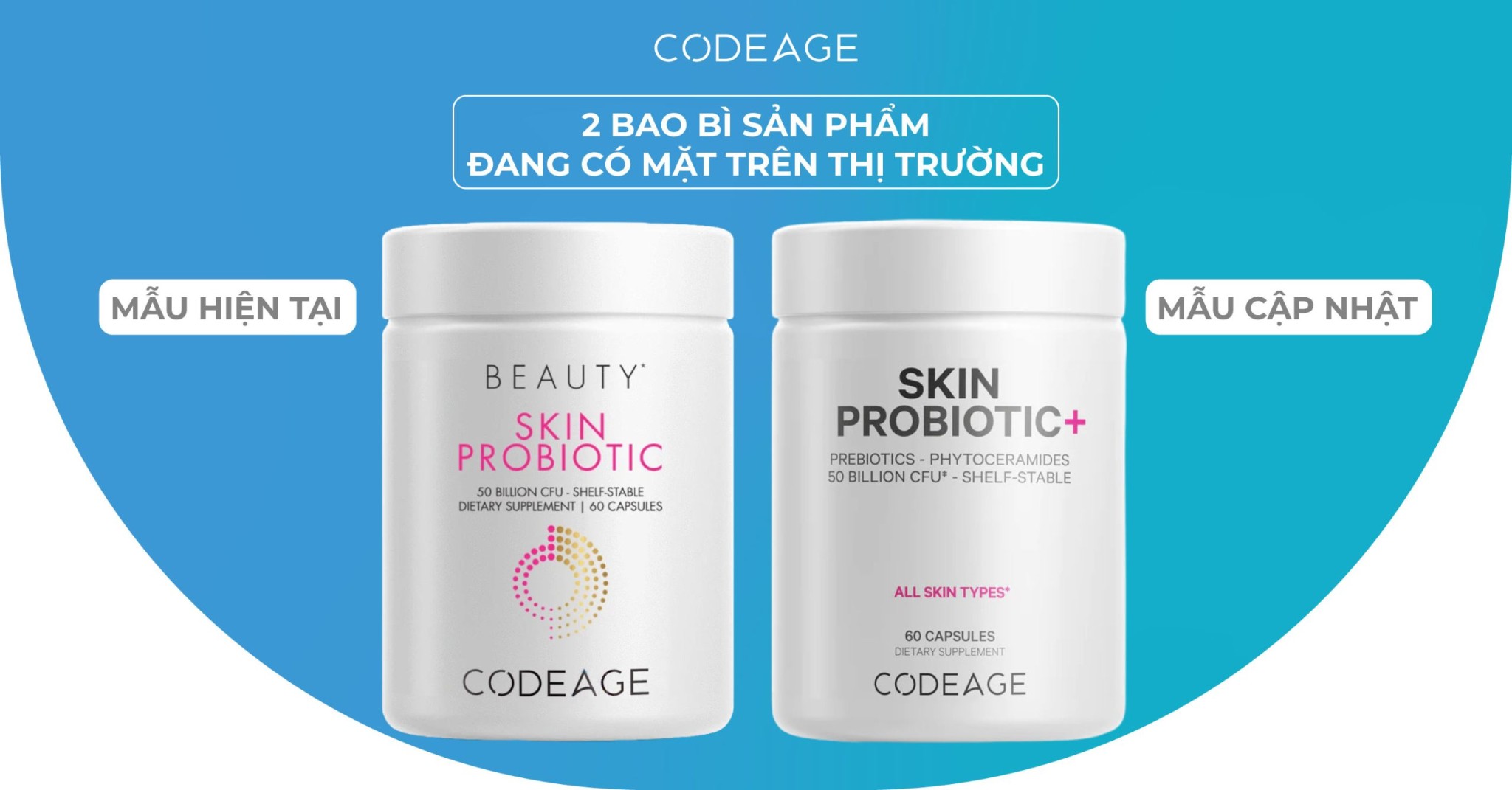 Viên Lợi Khuẩn Cho Da Skin Probiotic Beauty Codeage