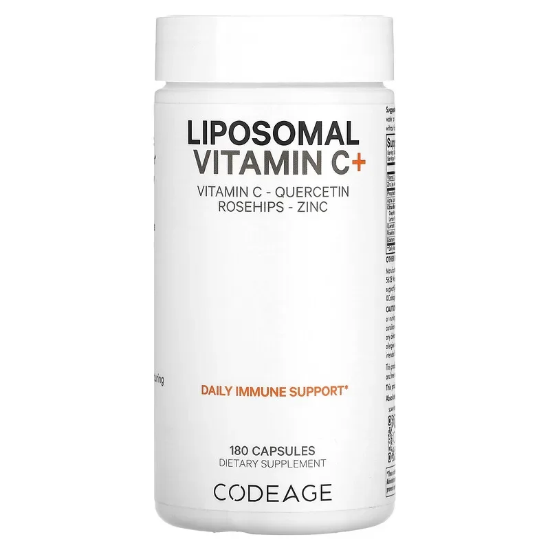 Viên uống Codeage Liposomal Vitamin C+ 180 viên