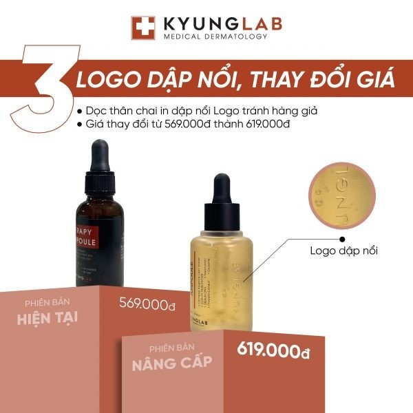 Serum trẻ hóa da Kyung Lab PDRN Therapy Ampoule 50ml - Mẫu Mới