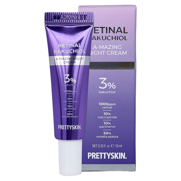 Kem dưỡng Pretty Skin Retinal Bakuchiol A-Mazing Night Cream 30ml