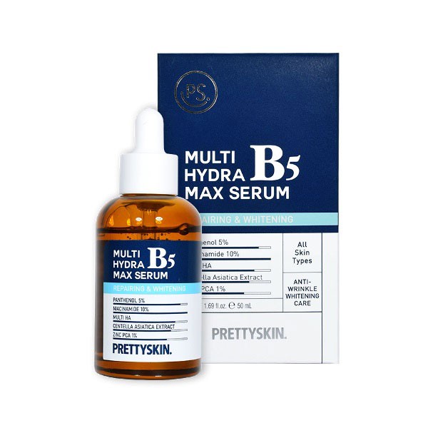 Tinh chất PrettySkin Multi Hydra B5 Max Serum cho da dầu