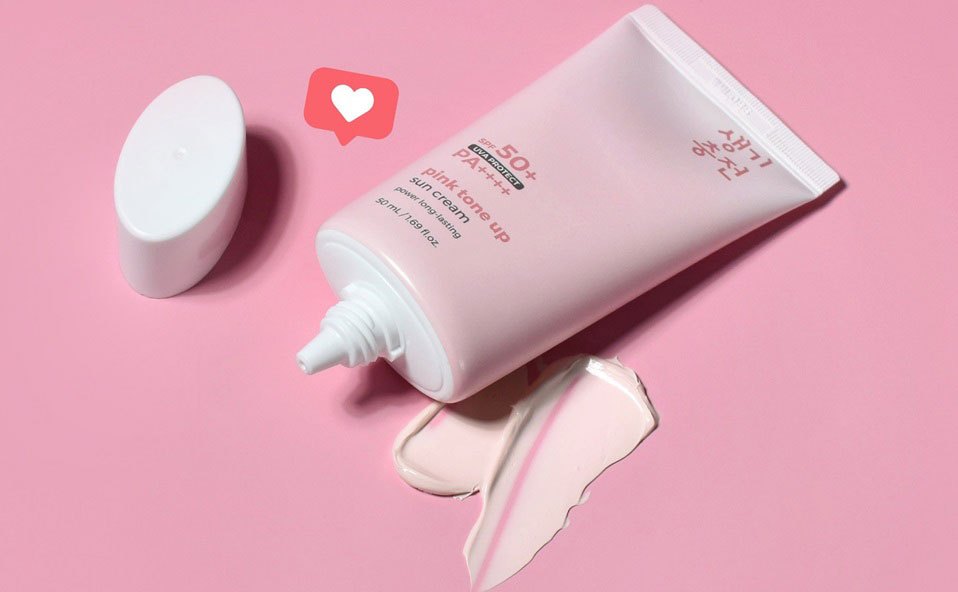 Kem chống nắng nâng tone Pretty Skin Pink Tone Up Sun Cream