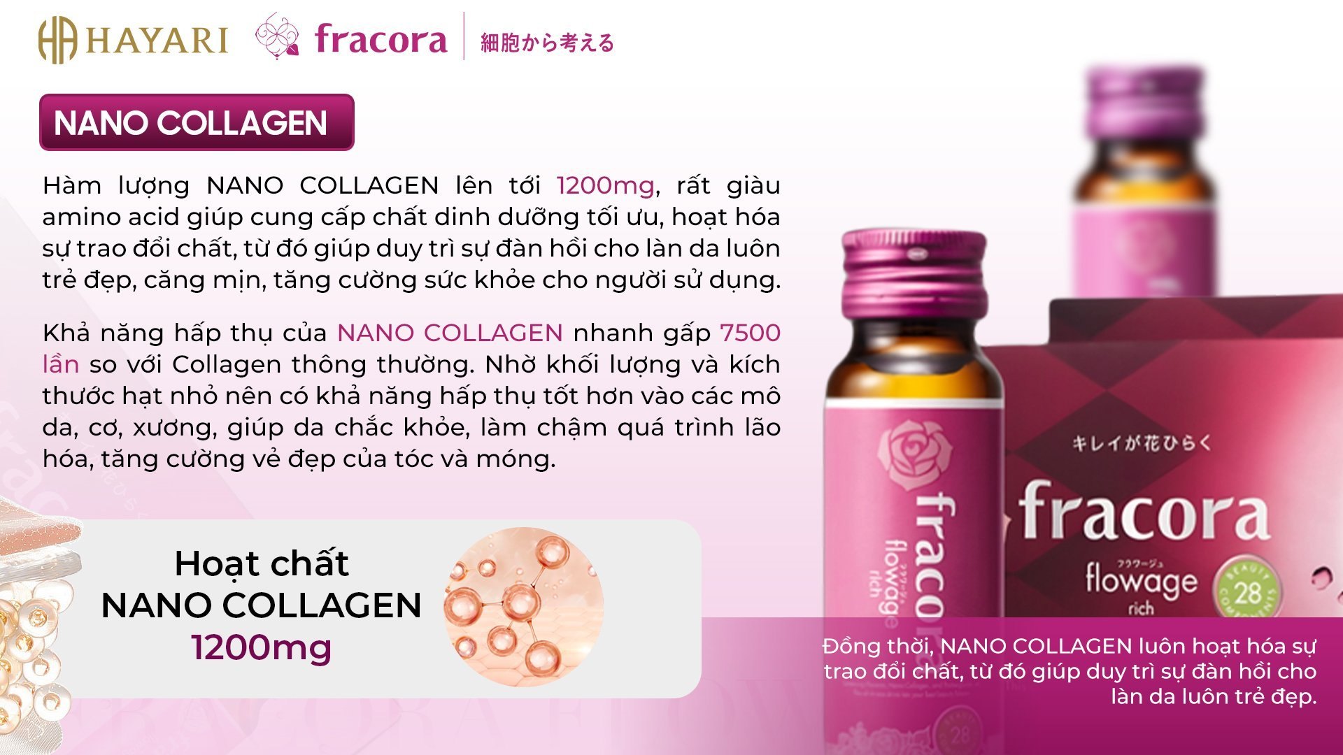 Nước Uống Nhau Thai Cừu Fracora Placenta