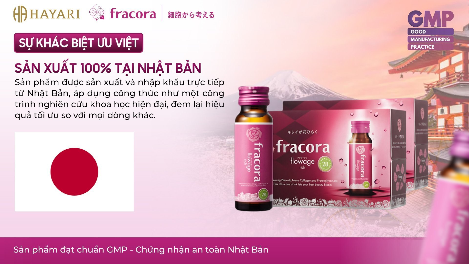 Nước Uống Nhau Thai Cừu Fracora Placenta