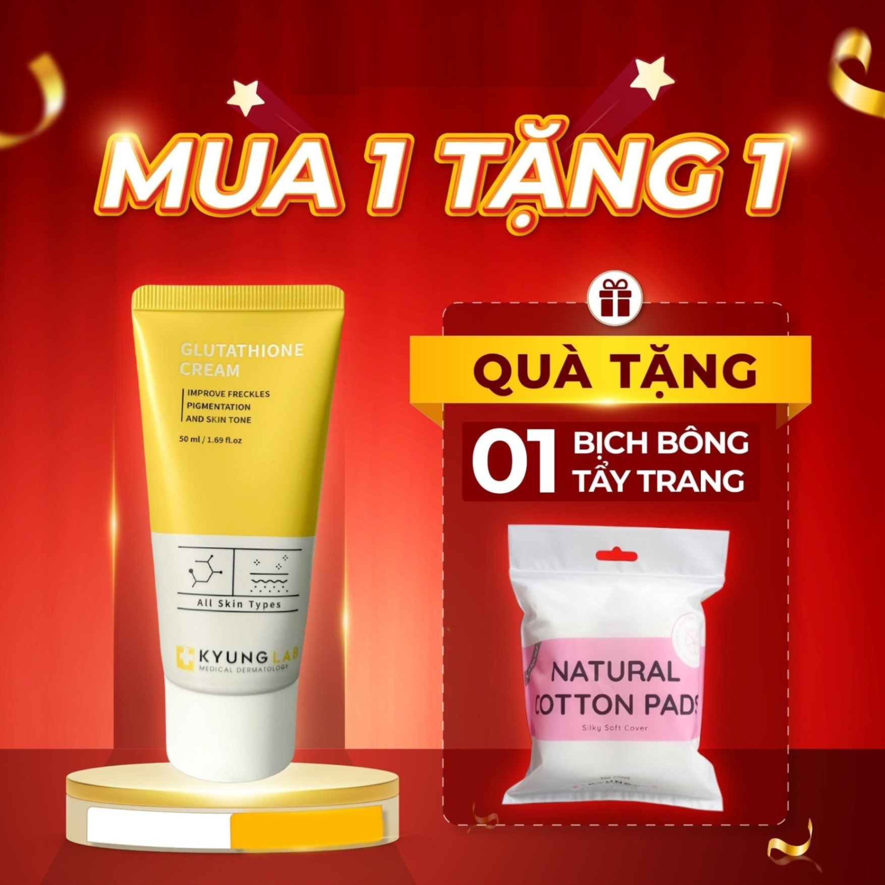 Kem Nám Kyung Lab Glutathione Cream – Dưỡng Trắng, Mờ Thâm Nám