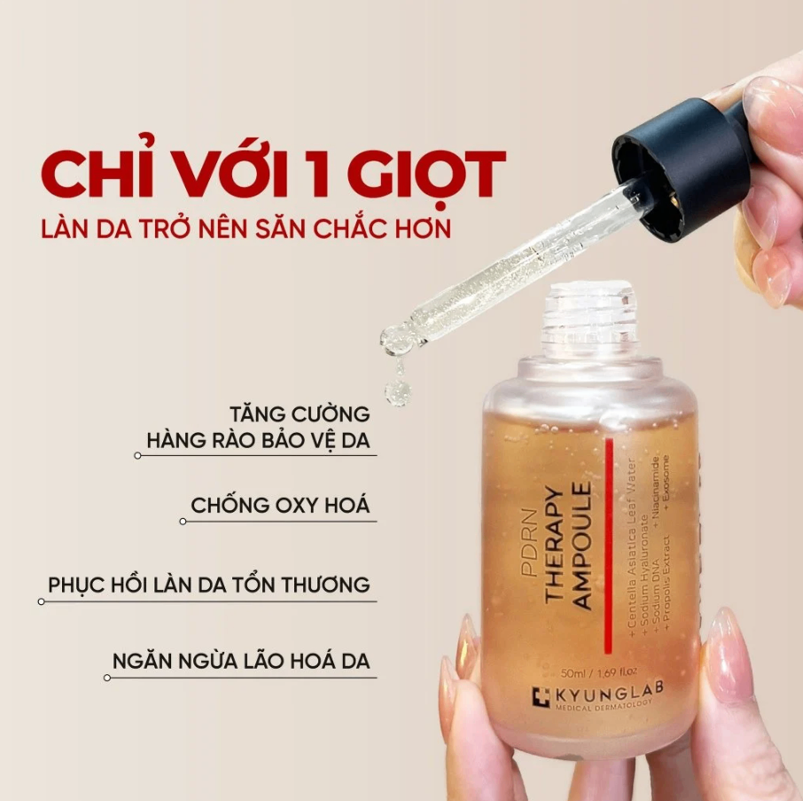 Serum trẻ hóa da Kyung Lab PDRN Therapy Ampoule 50ml - Mẫu Mới