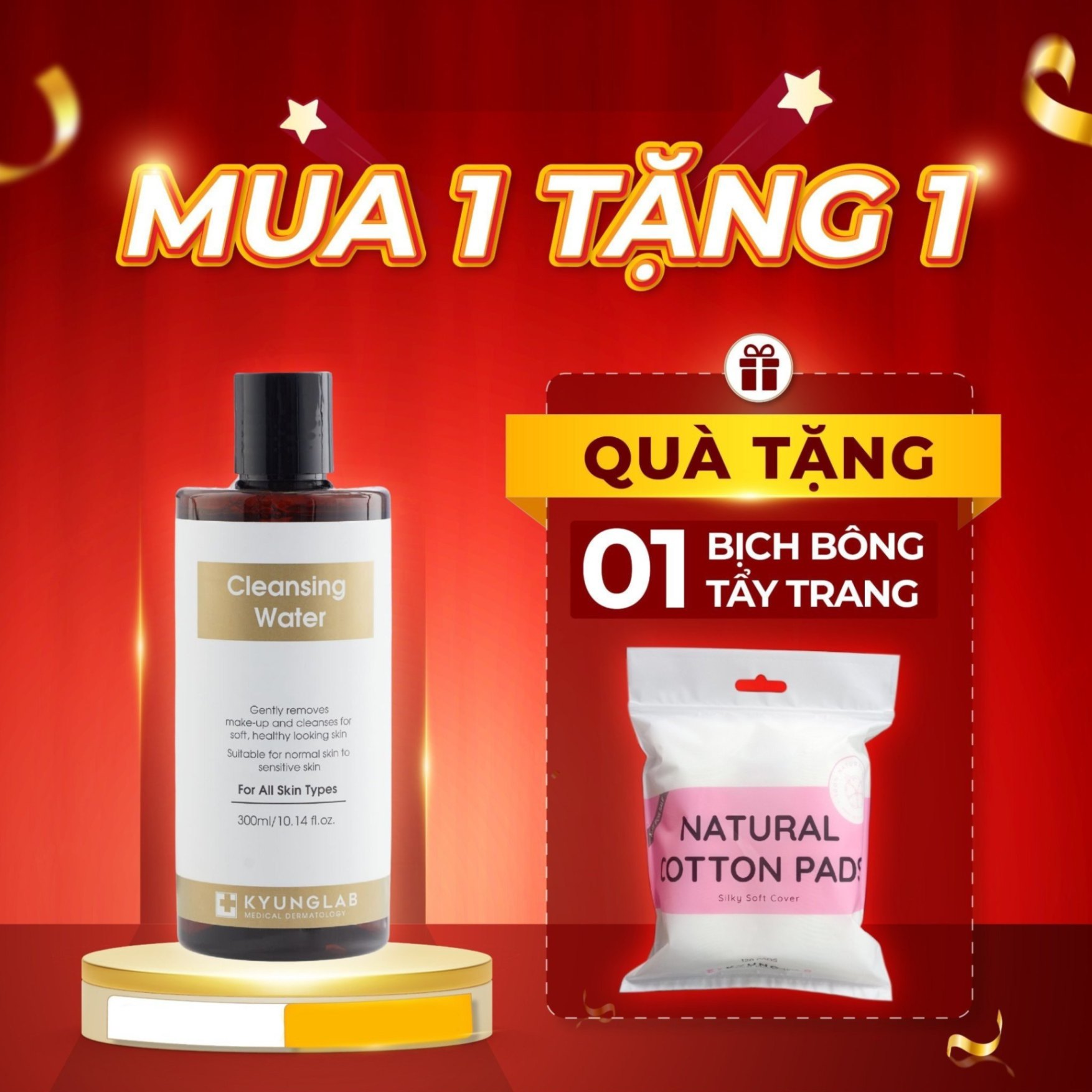 Nước Tẩy Trang Sạch Sâu Kyung Lab Cleansing Water