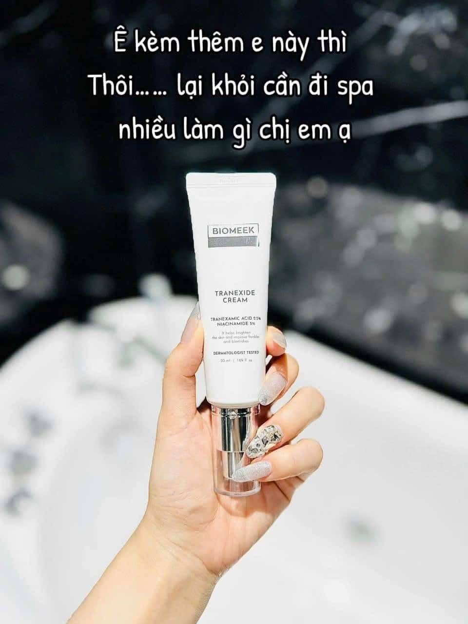 Kem Dưỡng Sáng Da Tranexide Cream Biomeek 50ml