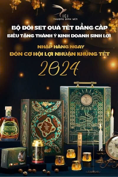 Set Quà Tết Thượng Vy Yến Bích Xà Đăng Minh