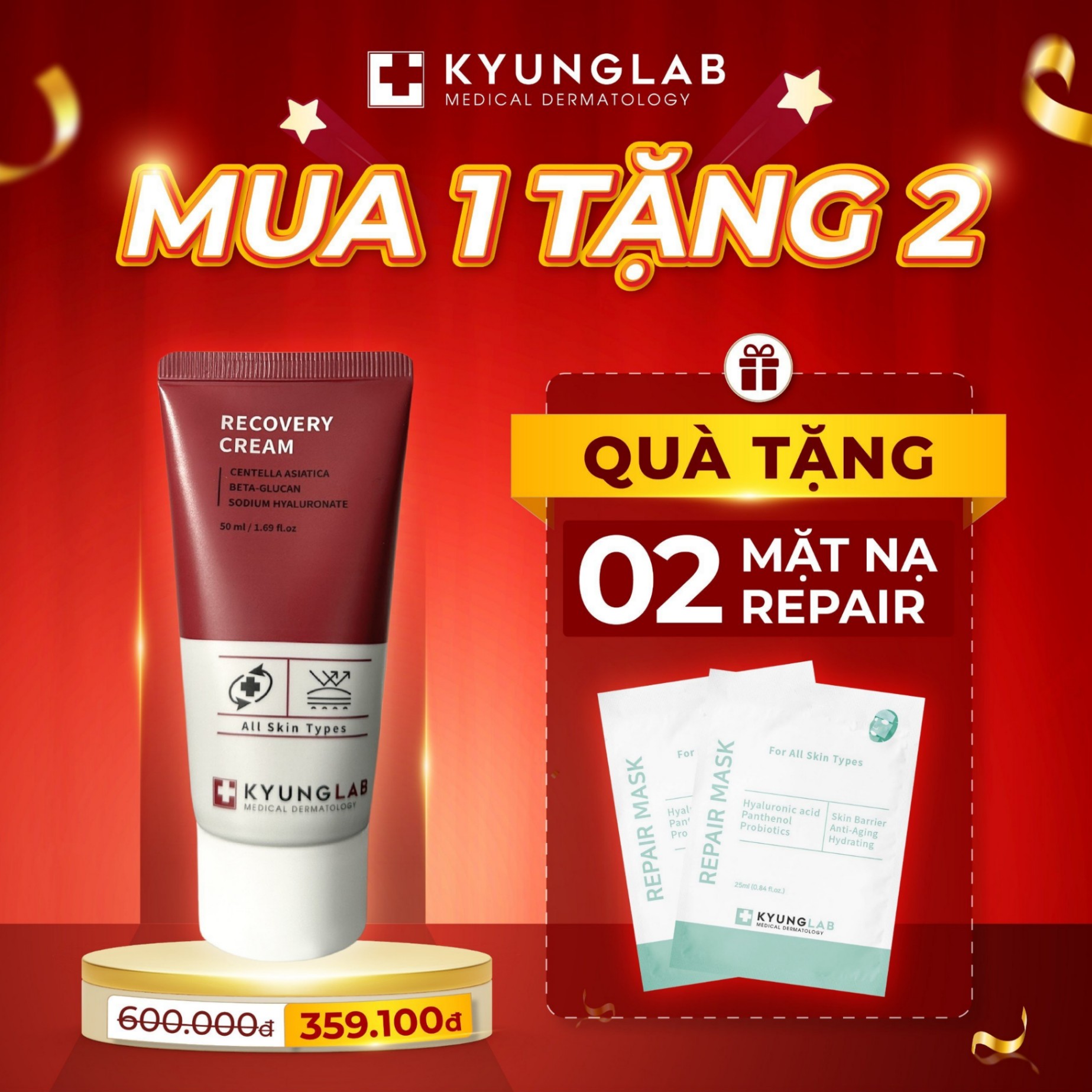 Kem Dưỡng Phục Hồi Chuyên Sâu Kyung Lab Recovery Cream